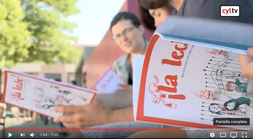 Reportaje en los informativos de RTV Castilla y León