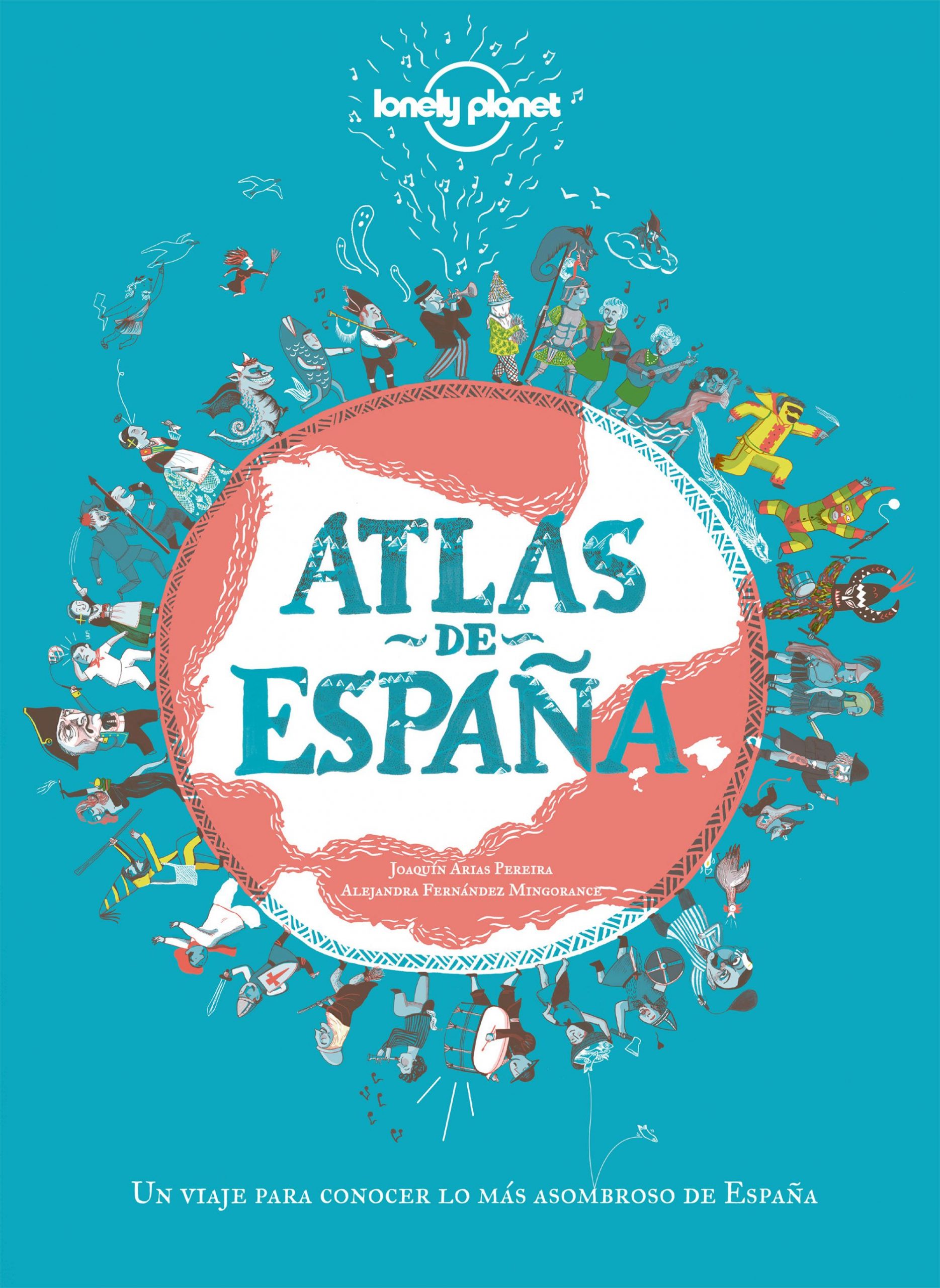 Cubierta libro atlas de España